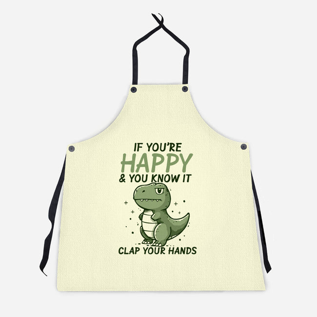 Clap Your Hands-Unisex-Kitchen-Apron-Vallina84