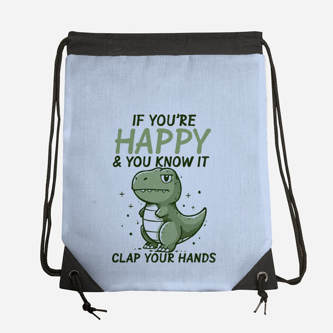 Clap Your Hands-None-Drawstring-Bag-Vallina84
