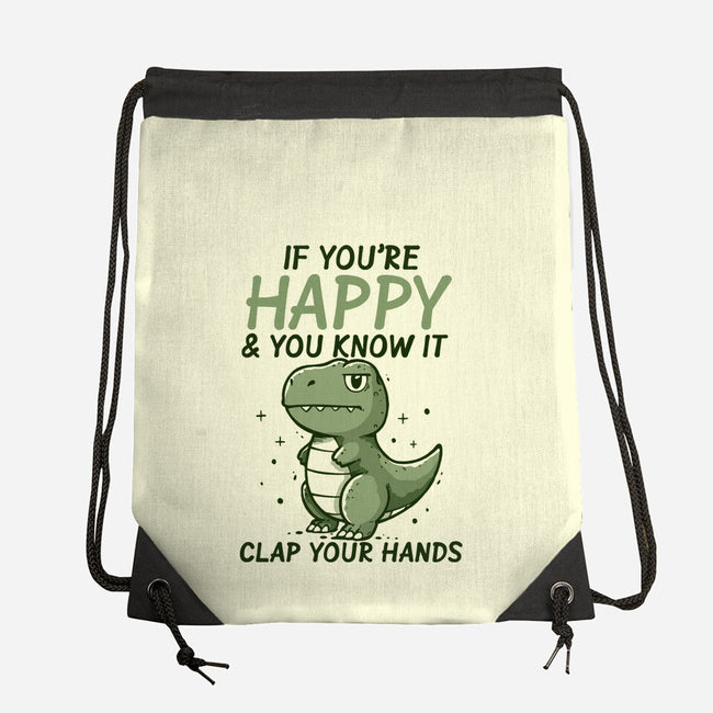 Clap Your Hands-None-Drawstring-Bag-Vallina84