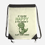 Clap Your Hands-None-Drawstring-Bag-Vallina84