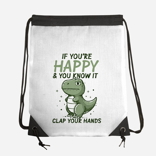 Clap Your Hands-None-Drawstring-Bag-Vallina84