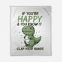Clap Your Hands-None-Fleece-Blanket-Vallina84