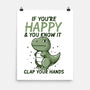Clap Your Hands-None-Matte-Poster-Vallina84