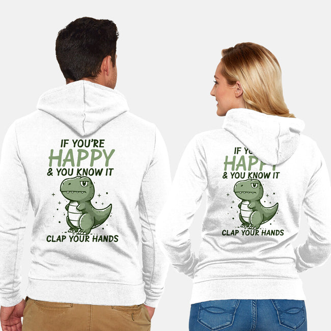 Clap Your Hands-Unisex-Zip-Up-Sweatshirt-Vallina84