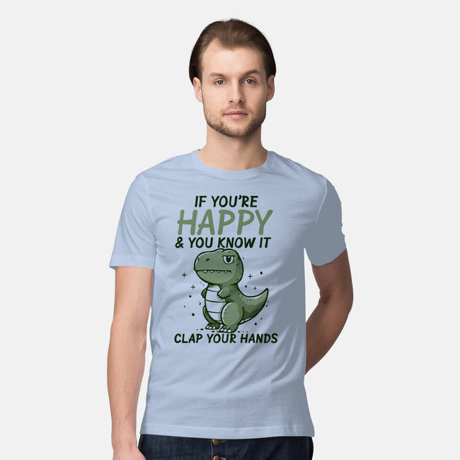Clap Your Hands-Mens-Premium-Tee-Vallina84