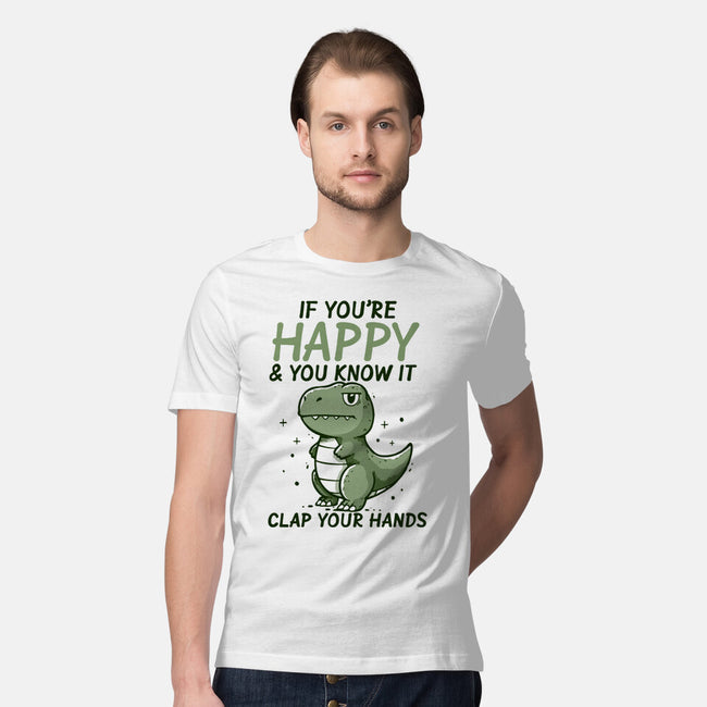 Clap Your Hands-Mens-Premium-Tee-Vallina84