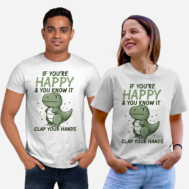 Clap Your Hands-Unisex-Basic-Tee-Vallina84