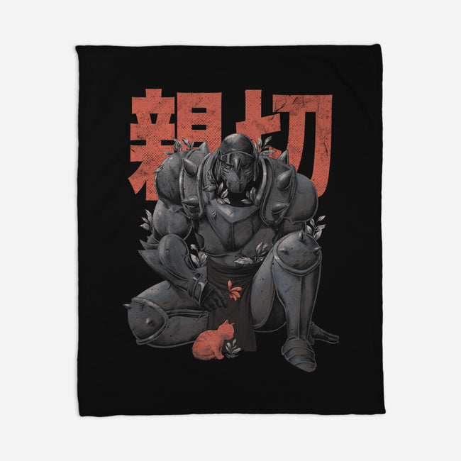 Kind Alchemist-None-Fleece-Blanket-eduely