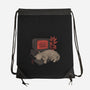 System Crash Cat-None-Drawstring-Bag-eduely