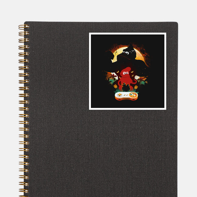 Kong Country-None-Glossy-Sticker-dandingeroz