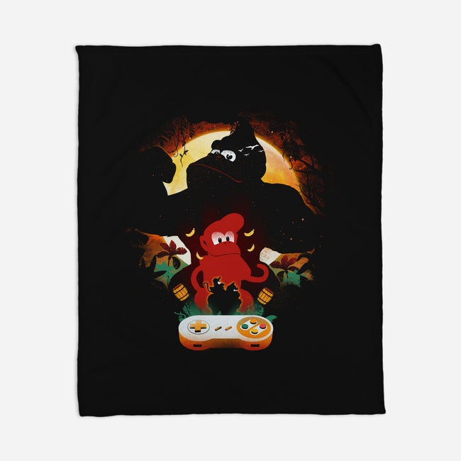Kong Country-None-Fleece-Blanket-dandingeroz