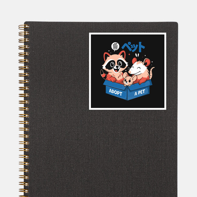 Street Critter Squad-None-Glossy-Sticker-Eoli Studio
