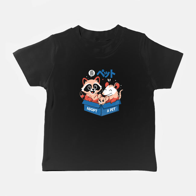 Street Critter Squad-Baby-Basic-Tee-Eoli Studio