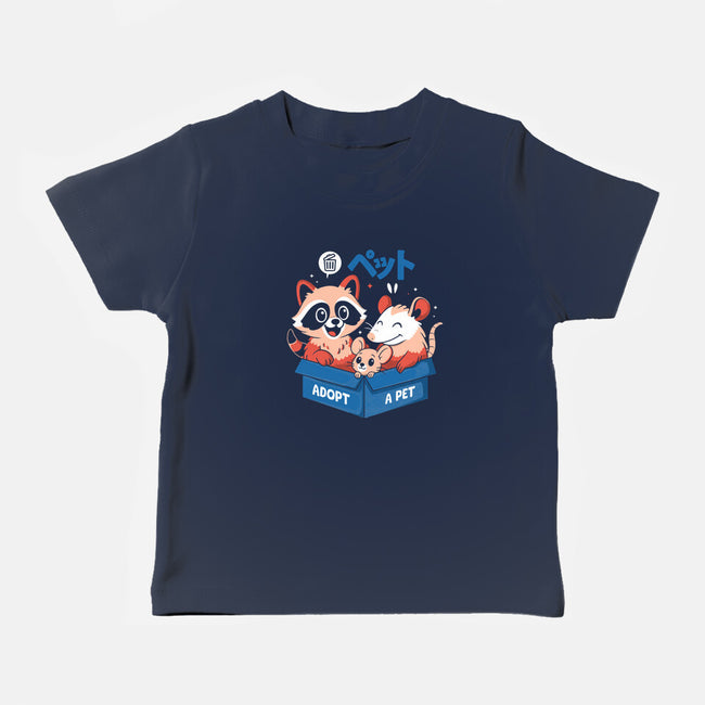 Street Critter Squad-Baby-Basic-Tee-Eoli Studio
