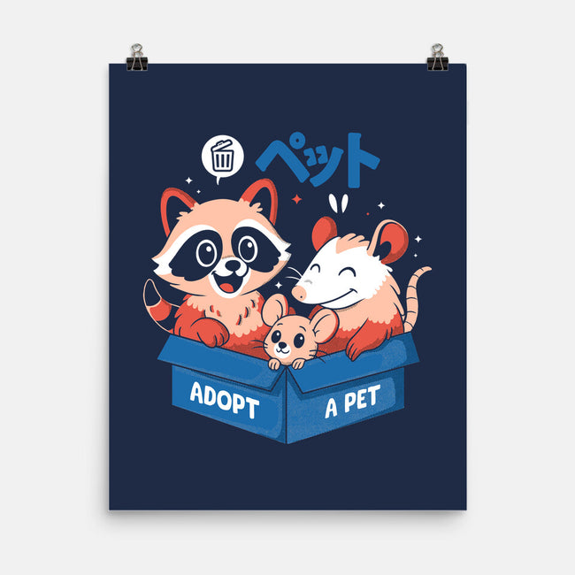 Street Critter Squad-None-Matte-Poster-Eoli Studio