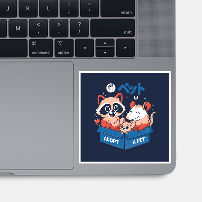 Street Critter Squad-None-Glossy-Sticker-Eoli Studio