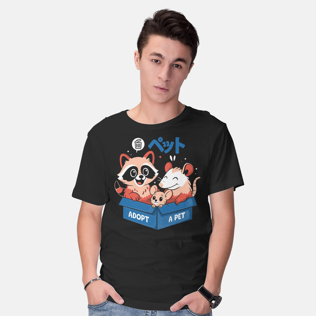Street Critter Squad-Mens-Basic-Tee-Eoli Studio