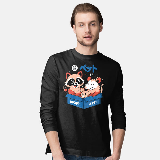 Street Critter Squad-Mens-Long Sleeved-Tee-Eoli Studio