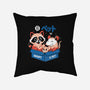 Street Critter Squad-None-Removable Cover w Insert-Throw Pillow-Eoli Studio