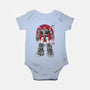 King Of The Beasts Sumi-e-Baby-Basic-Onesie-DrMonekers