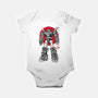 King Of The Beasts Sumi-e-Baby-Basic-Onesie-DrMonekers