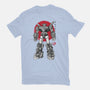 King Of The Beasts Sumi-e-Womens-Fitted-Tee-DrMonekers