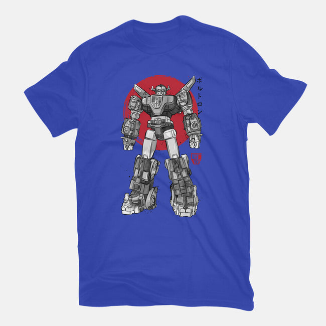 King Of The Beasts Sumi-e-Mens-Basic-Tee-DrMonekers