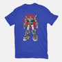 King Of The Beasts Sumi-e-Womens-Fitted-Tee-DrMonekers