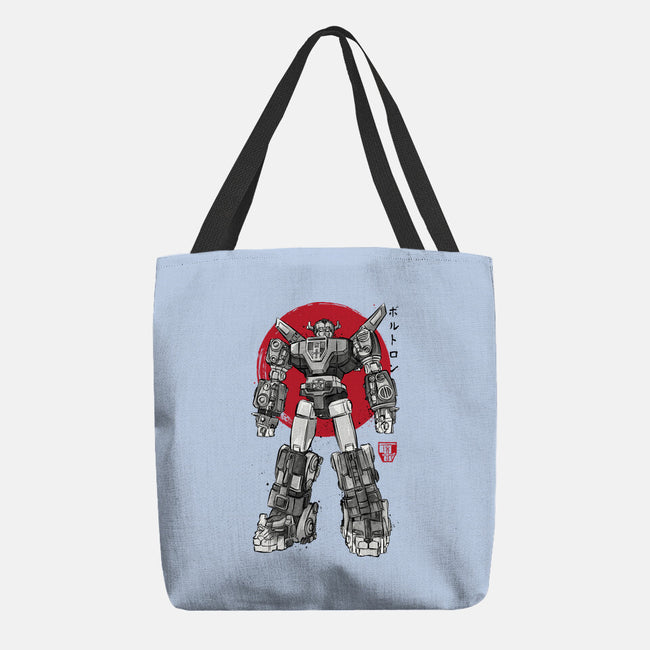 King Of The Beasts Sumi-e-None-Basic Tote-Bag-DrMonekers