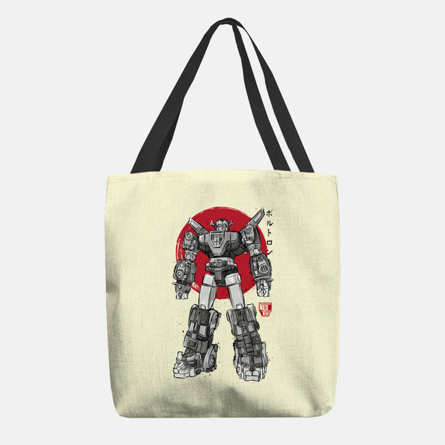 King Of The Beasts Sumi-e-None-Basic Tote-Bag-DrMonekers