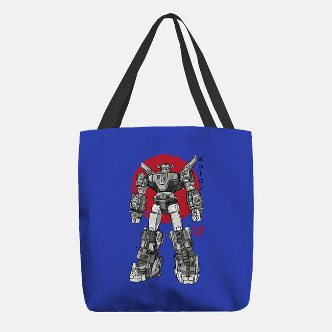 King Of The Beasts Sumi-e-None-Basic Tote-Bag-DrMonekers