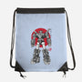 King Of The Beasts Sumi-e-None-Drawstring-Bag-DrMonekers
