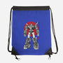 King Of The Beasts Sumi-e-None-Drawstring-Bag-DrMonekers