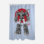 King Of The Beasts Sumi-e-None-Polyester-Shower Curtain-DrMonekers