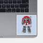 King Of The Beasts Sumi-e-None-Glossy-Sticker-DrMonekers