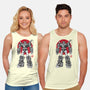 King Of The Beasts Sumi-e-Unisex-Basic-Tank-DrMonekers