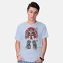 King Of The Beasts Sumi-e-Mens-Basic-Tee-DrMonekers