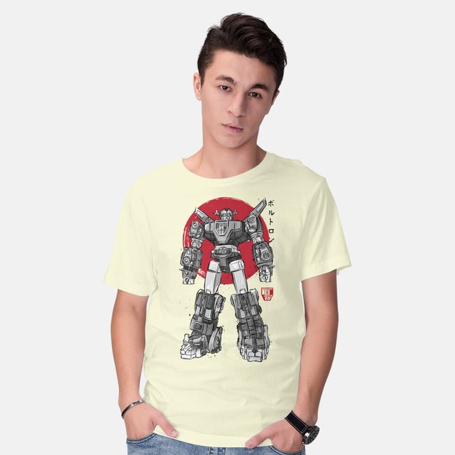 King Of The Beasts Sumi-e-Mens-Basic-Tee-DrMonekers