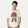 King Of The Beasts Sumi-e-Mens-Basic-Tee-DrMonekers