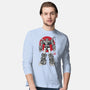 King Of The Beasts Sumi-e-Mens-Long Sleeved-Tee-DrMonekers