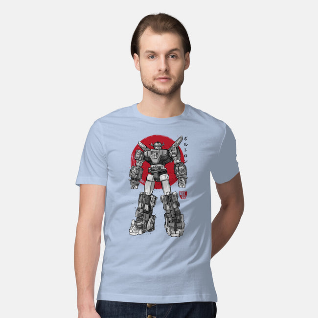 King Of The Beasts Sumi-e-Mens-Premium-Tee-DrMonekers
