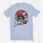 Gundam Sumi-e-Womens-Fitted-Tee-DrMonekers