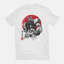Gundam Sumi-e-Womens-Fitted-Tee-DrMonekers