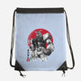 Gundam Sumi-e-None-Drawstring-Bag-DrMonekers