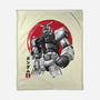 Gundam Sumi-e-None-Fleece-Blanket-DrMonekers
