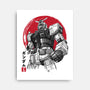 Gundam Sumi-e-None-Stretched-Canvas-DrMonekers