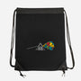 Elephant Cover-None-Drawstring-Bag-Raffiti