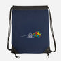Elephant Cover-None-Drawstring-Bag-Raffiti