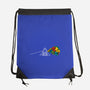 Elephant Cover-None-Drawstring-Bag-Raffiti