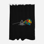 Elephant Cover-None-Polyester-Shower Curtain-Raffiti